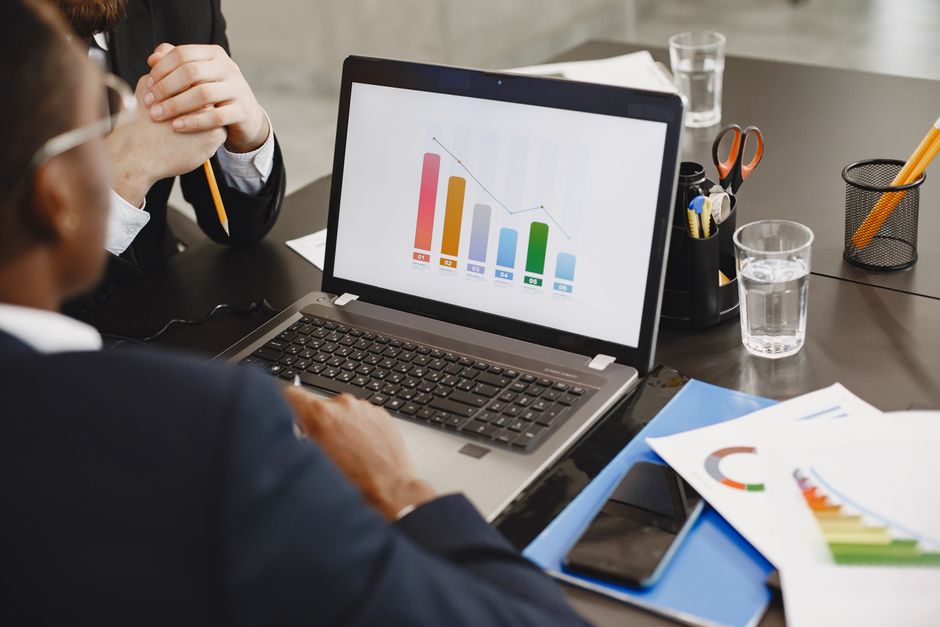 Analytics und Reportingvisualisierung
