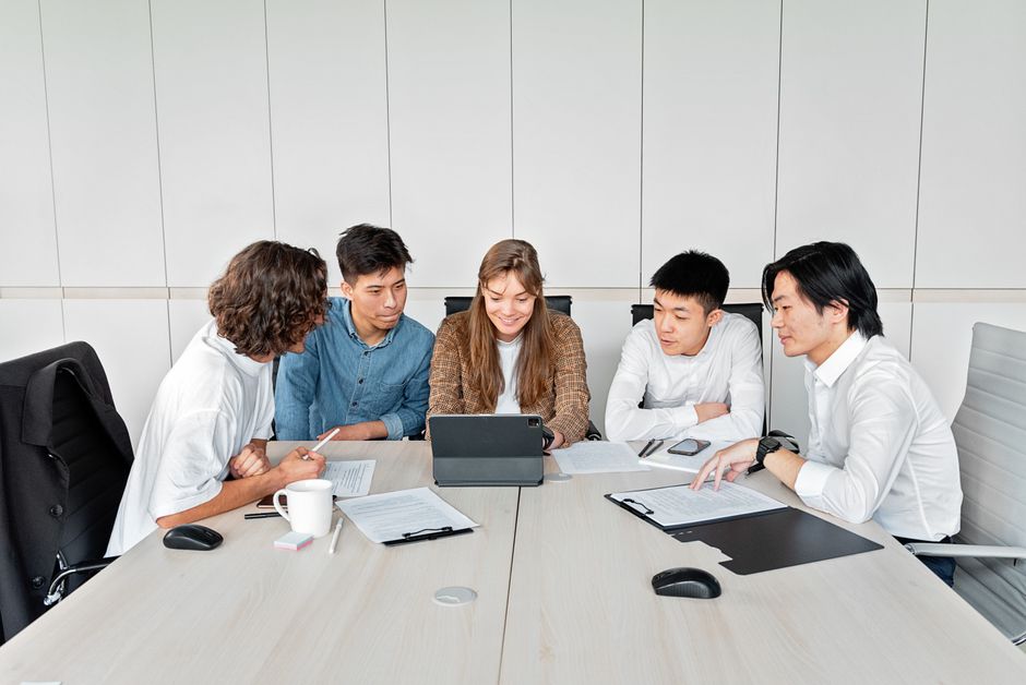 Projektarbeit im Kurs: Aufgaben werden gemeinsam geplant und umgesetzt
